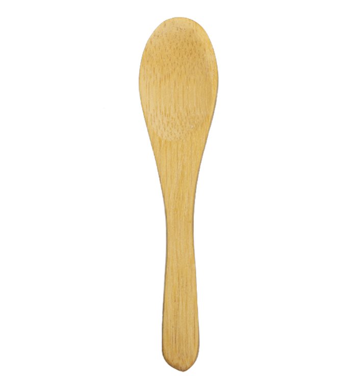Bamboe proeving lepel 9cm (1000 stuks) Bamboe proeving lepel 9cm (1000 stuks)
