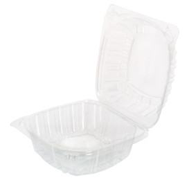 Plastic scharnierende Deli-Container OPS "transparant Seal" 120ml (125 stuks) 