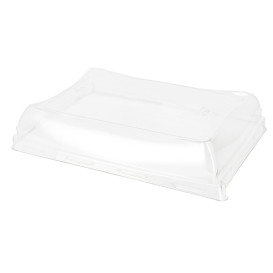 Plastic Deksel voor Platter 12x16cm (50 stuks) 