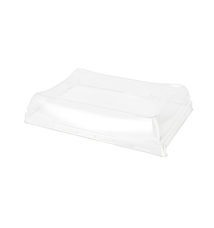 Plastic Deksel voor Platter 12x16cm (50 stuks) Plastic Deksel voor Platter 12x16cm (50 stuks)