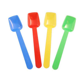 Plastic ijs lepel 9cm (10.000 stuks)