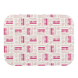 Papieren Deksel voor Folie pan "6 Cannelloni" 590ml (100 stuks) 