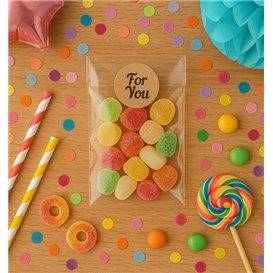 Plastic zak cellofaan PP 5x7cm G-130 (100 stuks) 
