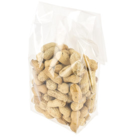 Plastic zak Vierkant bodem 14x35+8cm G-160 (100 stuks) 