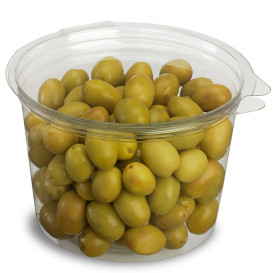 Plastic Container APET Rond vormig transparant 750ml Ø15cm (20 stuks)