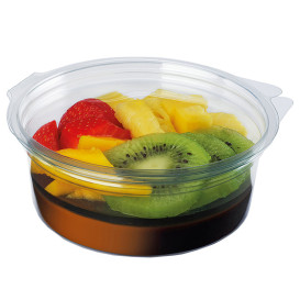 Plastic Container APET Rond vormig transparant 400ml Ø12cm (40 stuks) 