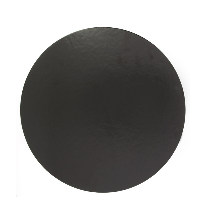 Papieren Cake cirkel zwart 22cm (800 stuks) Papieren Cake cirkel zwart 22cm (800 stuks)