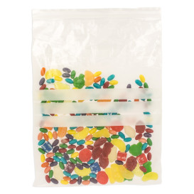 Plastic zak met rits drukknoopsluiting 30x40cm G-200 (1000 stuks)