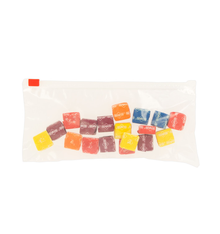 Plastic zak schuifrits G250 24x32cm (50 stuks) Plastic zak schuifrits G250 24x32cm (50 stuks)