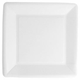 Papieren bord Biocoated wit Vierkant 23cm (400 stuks)