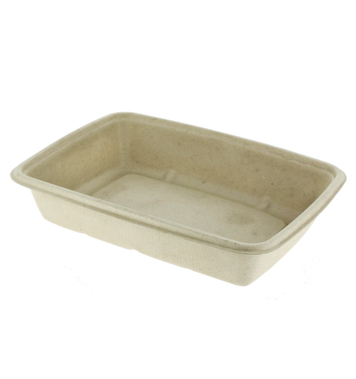 Suikerriet Container PLA 950ml 23x16,5x5cm (75 stuks) Suikerriet Container PLA 950ml 23x16,5x5cm (75 stuks)