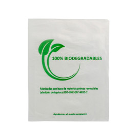 Plastic zak 100% biologisch afbreekbaar 16x24cm (100 stuks)