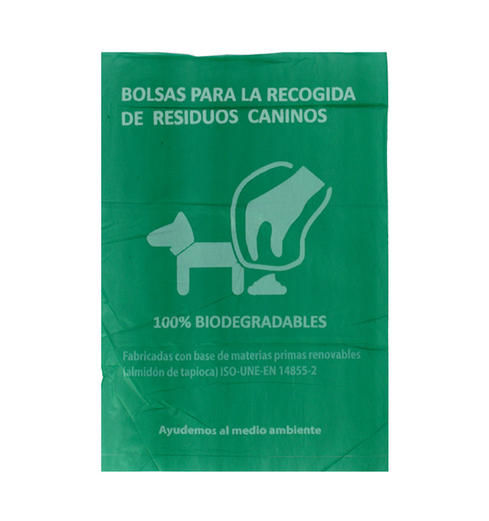 Plastic zak voor uitwerpselen van honden 100% bio 18x26cm (5000 stuks) Plastic zak voor uitwerpselen van honden 100% bio 18x26cm (5000 stuks)