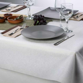 Niet geweven PLUS Tafelkleed wit 100x100cm (150 stuks) 