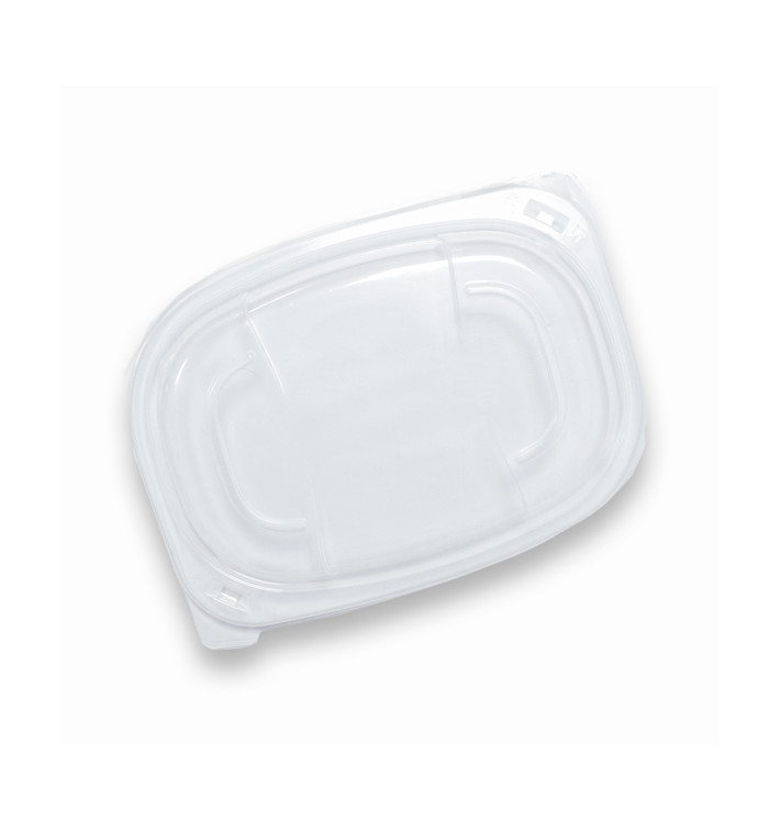 Plastic Deksel transparant Container PP 400/600ml 19x14x2cm (20 stuks) Plastic Deksel transparant Container PP 400/600ml 19x14x2cm (20 stuks)