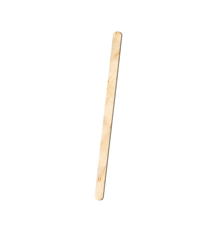Houten Koffie Roerstaafje 11cm (1000 stuks) Houten Koffie Roerstaafje 11cm (1000 stuks)