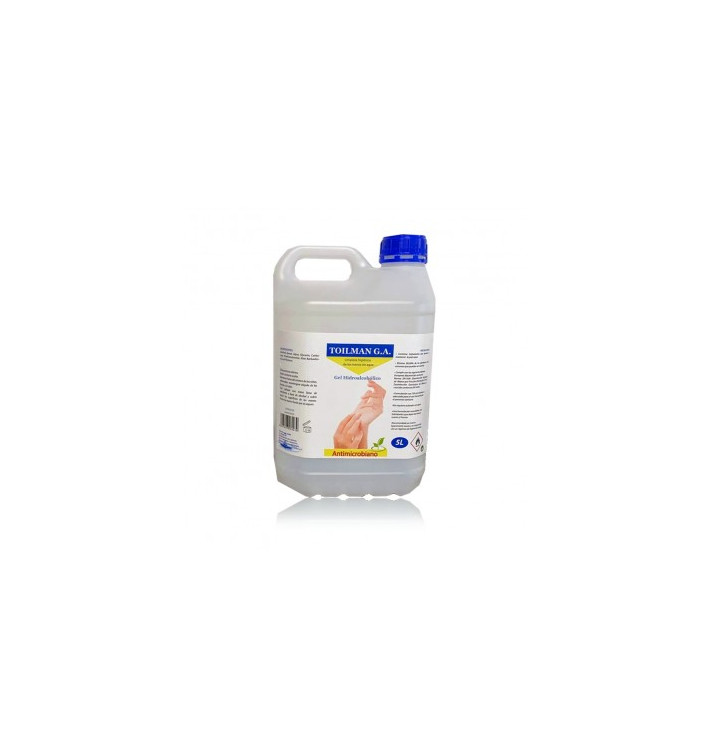 Antibacteriële Hydroalcoholische Sanitaire Gel 5000ml (1 stuk) Antibacteriële Hydroalcoholische Sanitaire Gel 5000ml (1 stuk)