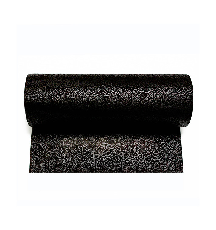 Niet geweven PLUS Tafelkleed rol zwart 1x50m (6 stuks) Niet geweven PLUS Tafelkleed rol zwart 1x50m (6 stuks)