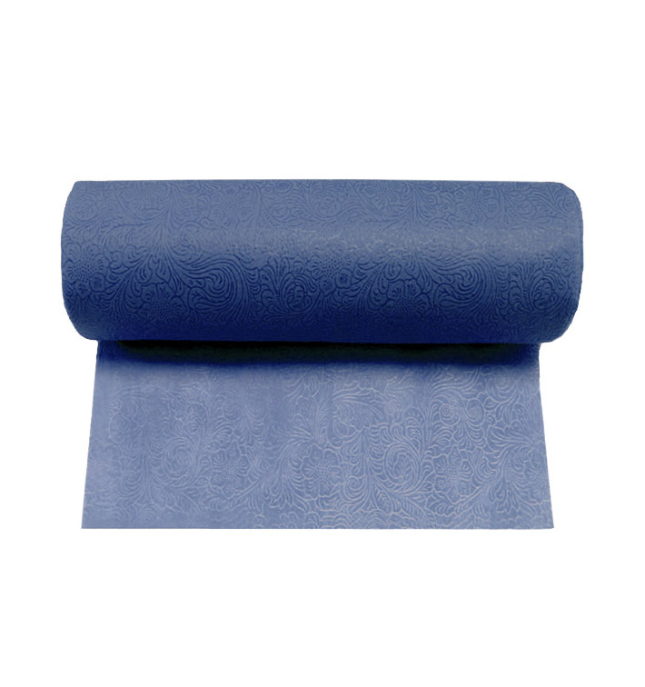 Niet geweven PLUS Tafelkleed rol Blauw 1,2x45m P40cm (1 stuk) Niet geweven PLUS Tafelkleed rol Blauw 1,2x45m P40cm (1 stuk)