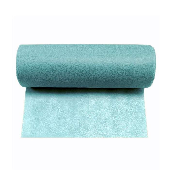 Niet geweven PLUS Tafelkleed rol Turkoois 1,2x45m P40cm (6 stuks) Niet geweven PLUS Tafelkleed rol Turkoois 1,2x45m P40cm (6 stuks)