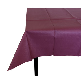Voorgesneden papieren tafelkleed bordeauxrood 40g 1,2x1,2m (300 stuks) 