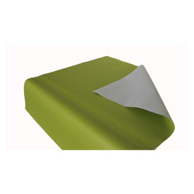 Voorgesneden papieren tafelkleed pistache 40g 1,2x1,2m (300 stuks) 
