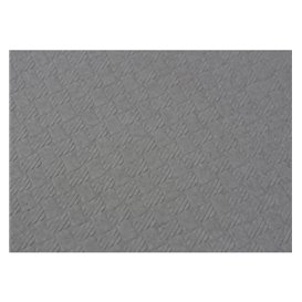 Voorgesneden papieren tafelkleed grijs 40g 1,2x1,2m (300 stuks) 