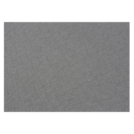 Voorgesneden papieren tafelkleed grijs 40g 1,2x1,2m (300 stuks) 