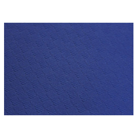 Voorgesneden papieren tafelkleed blauw 40g 1,2x1,2m (300 stuks) 