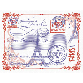 Papieren Placemats 30x40cm "Paris" 40g (1000 stuks)