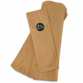 Ronde plakrol "Buen Provecho" Ø2,5cm (1 stuks)