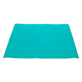 Papieren Placemats 30x40cm Turkoois 40g (1000 stuks)