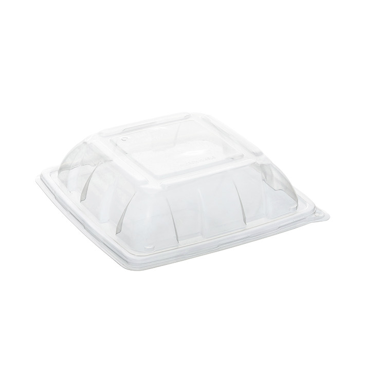Plastic koepel Deksel PP voor Container 23x23cm (50 stuks) Plastic koepel Deksel PP voor Container 23x23cm (50 stuks)