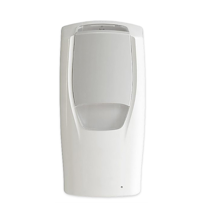 Plastic zeep dispenser Auto ABS wit 1000 ml (1 stuk) Plastic zeep dispenser Auto ABS wit 1000 ml (1 stuk)