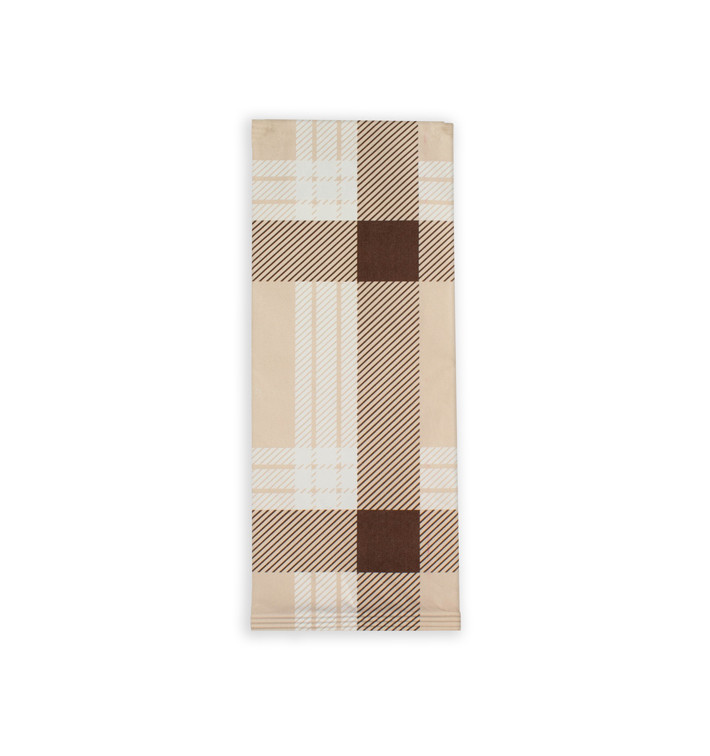 Enveloppe Bestekhouder met Servet "Schots" (125 stuks) Enveloppe Bestekhouder met Servet "Schots" (125 stuks)