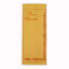 Enveloppe Bestekhouder met Servet "Buon Appetito" (1000 stuks)