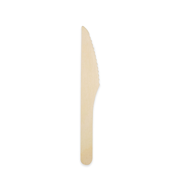 Houten Mes 16,5cm (2500 stuks) Houten Mes 16,5cm (2500 stuks)