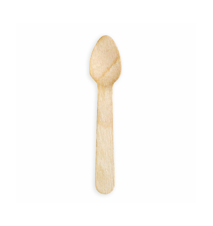 Houten TeaSpoon 9,6cm (100 stuks) Houten TeaSpoon 9,6cm (100 stuks)