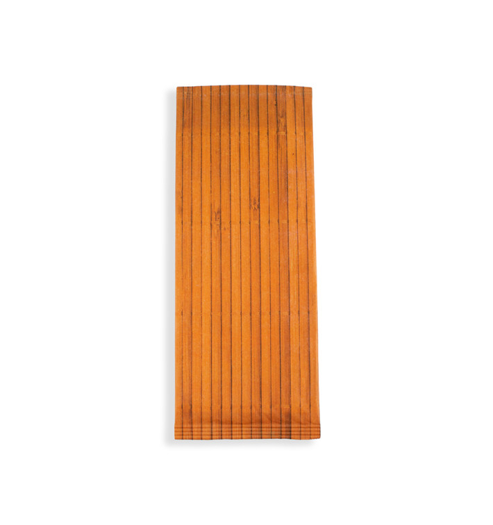 Enveloppe Bestekhouder met Servet "Bamboe" (1000 stuks) Enveloppe Bestekhouder met Servet "Bamboe" (1000 stuks)
