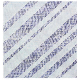Papieren servet dubbel punt "Barlovento Blauw" 40x40cm (600 stuks) 