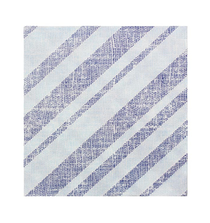 Papieren servet dubbel punt "Barlovento Blauw" 40x40cm (600 stuks) Papieren servet dubbel punt "Barlovento Blauw" 40x40cm (600 stuks)