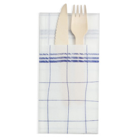 Zakvouw papieren servet Tenis 40x40cm (960 stuks)