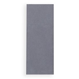 Zakvouw papieren servet grijs 30x40cm (30 stuks) 