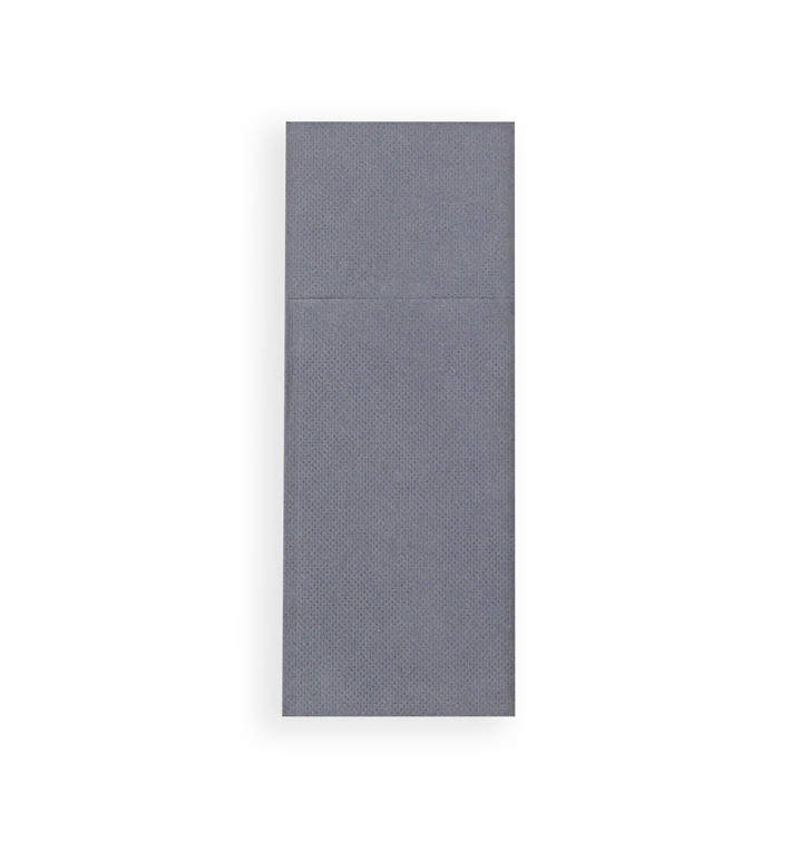 Zakvouw papieren servet grijs 30x40cm (30 stuks) Zakvouw papieren servet grijs 30x40cm (30 stuks)