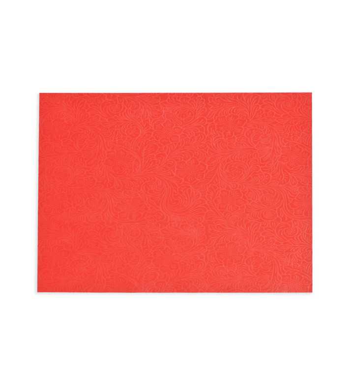 Niet geweven PLUS Placemat Rood 30x40cm (400 stuks) Niet geweven PLUS Placemat Rood 30x40cm (400 stuks)
