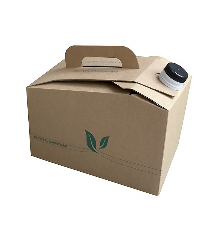 Papieren drankendrager 2.800 ml (1 stuk) Papieren drankendrager 2.800 ml (1 stuk)