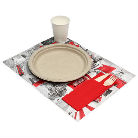 Papieren Placemats 30x40cm "Europa" 50g (500 stuks) 