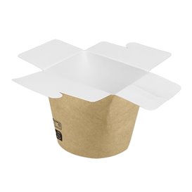Papieren Take-Out Container 100% ECO Kraft 26Oz/780ml (50 stuks)