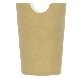 Papieren Container Kraft Effect Vetvrije Beker 14Oz/420ml (50 stuks)