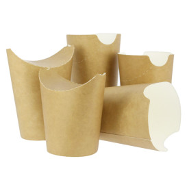 Papieren Container Kraft Effect Vetvrije Beker 14Oz/420ml (50 stuks)